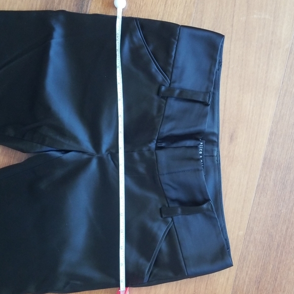 Alice + Olivia Satin Pants - Size 2 - Picture 6 of 6